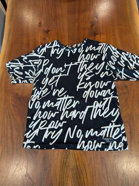 NYC Weekend Program “We’re Bad For Good” Graphic Top – Limited Pop-Up Piece Sz L